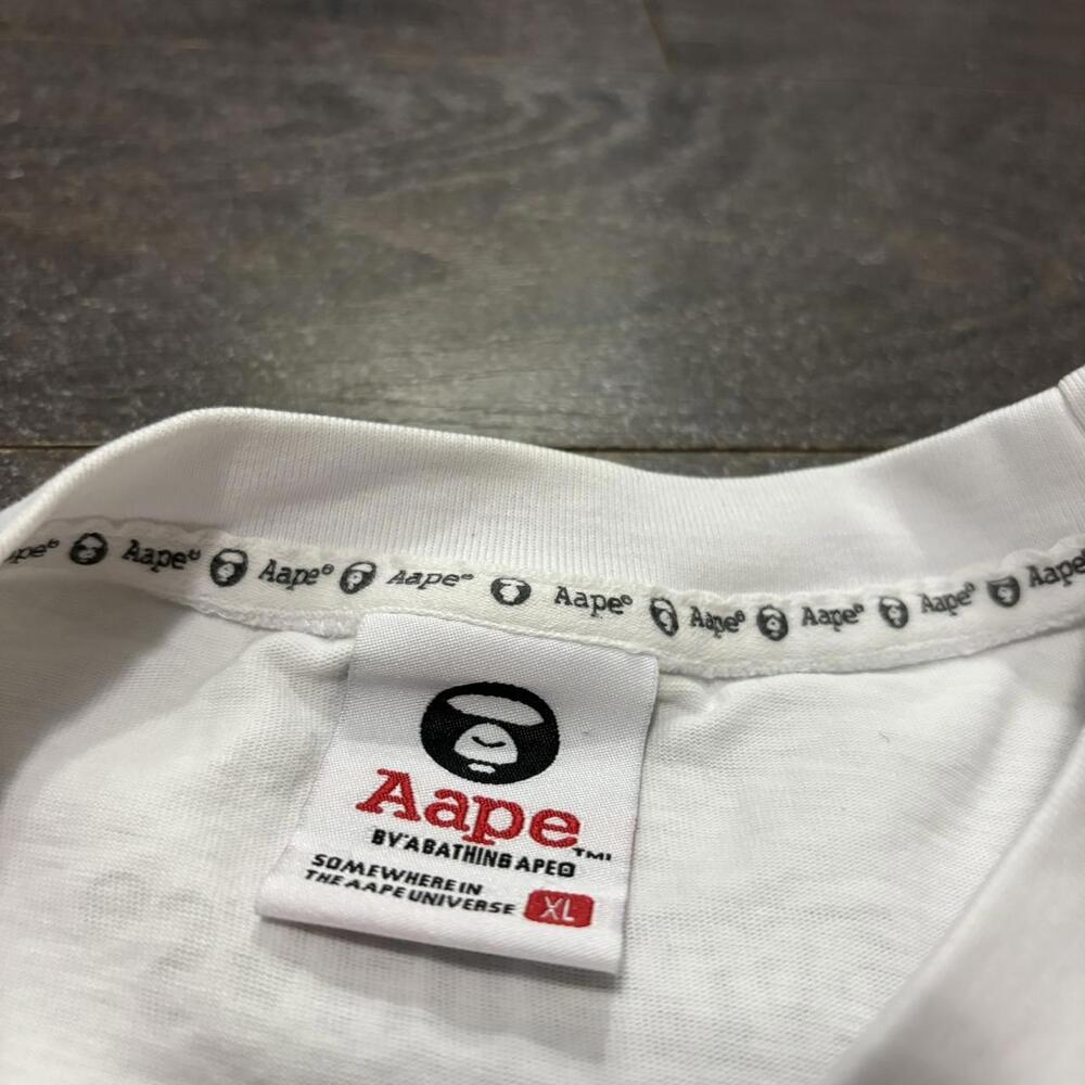 vintage aape universe t shirt 00s XL fits M - Picture 6 of 7